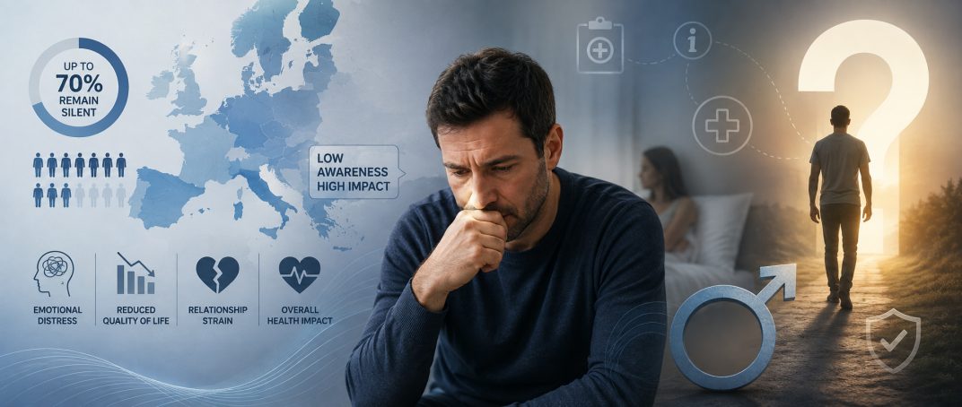 Análise clínica: a disfunção erétil na Europa e o silêncio que a rodeia
