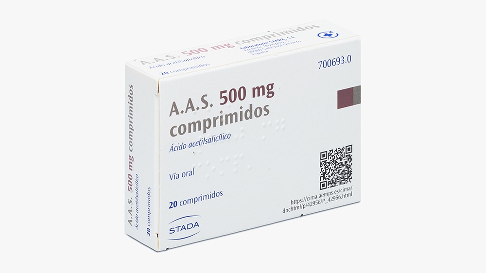 A.A.S. 500 mg COMPRIMIDOS
