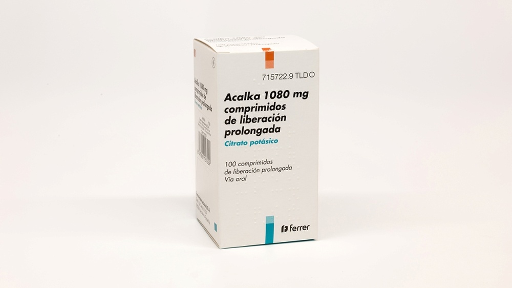 ACALKA 1080 mg COMPRIMIDOS DE LIBERTAÇÃO PROLONGADA