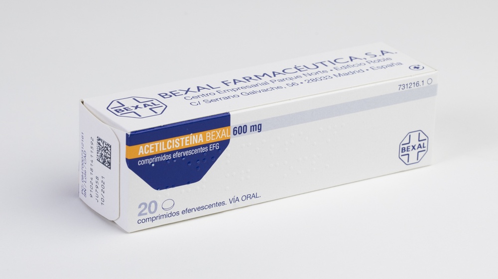 ACETILCISTEÍNA BEXAL 600 mg COMPRIMIDOS EFERVESCENTES