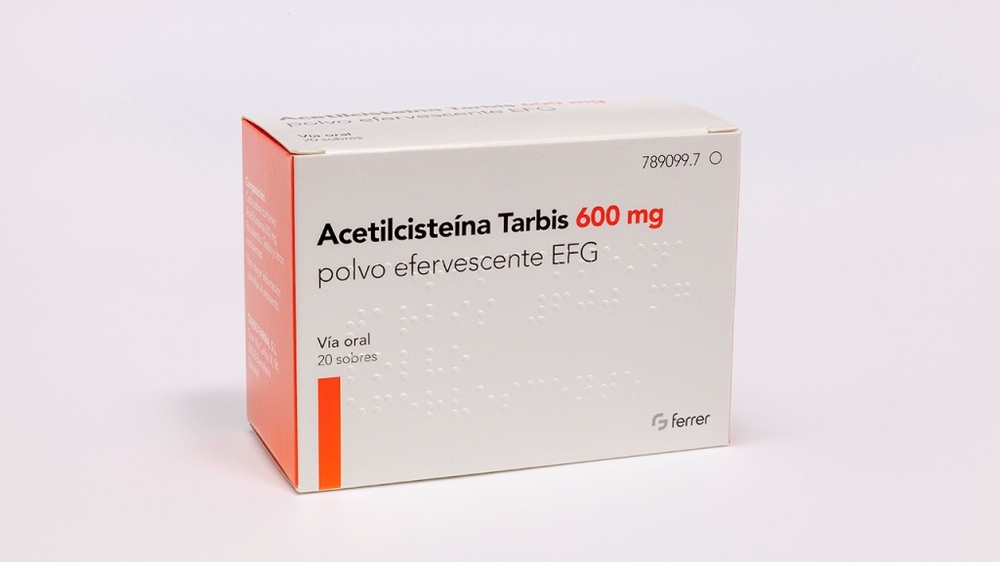 Acetilcisteína Tarbis 600 mg Pó Efervescente