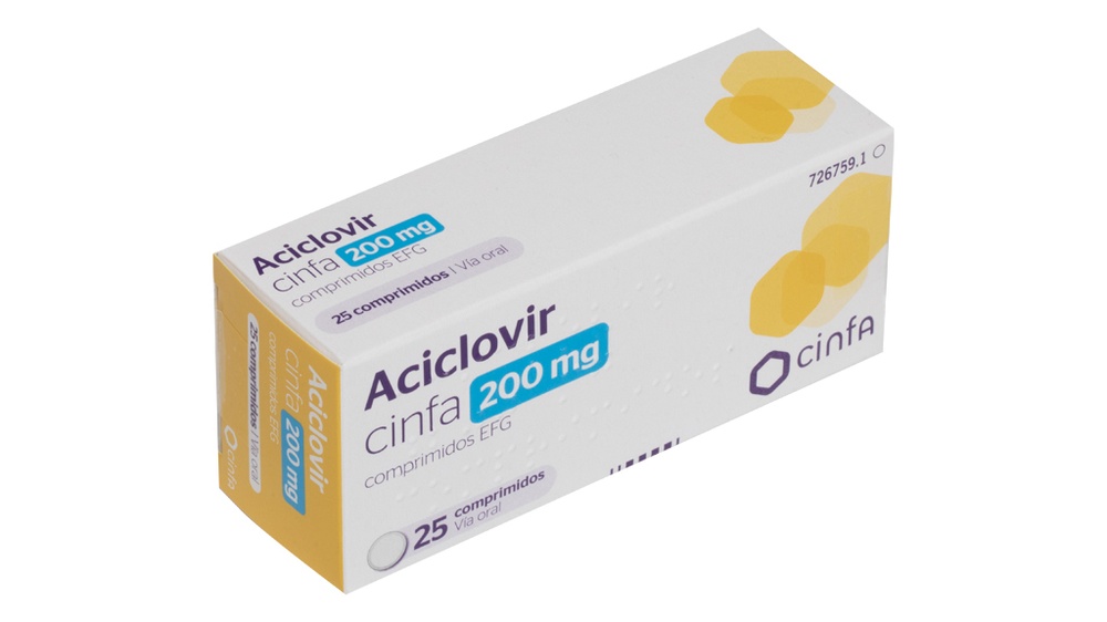 ACICLOVIR CINFA 200 mg COMPRIMIDOS