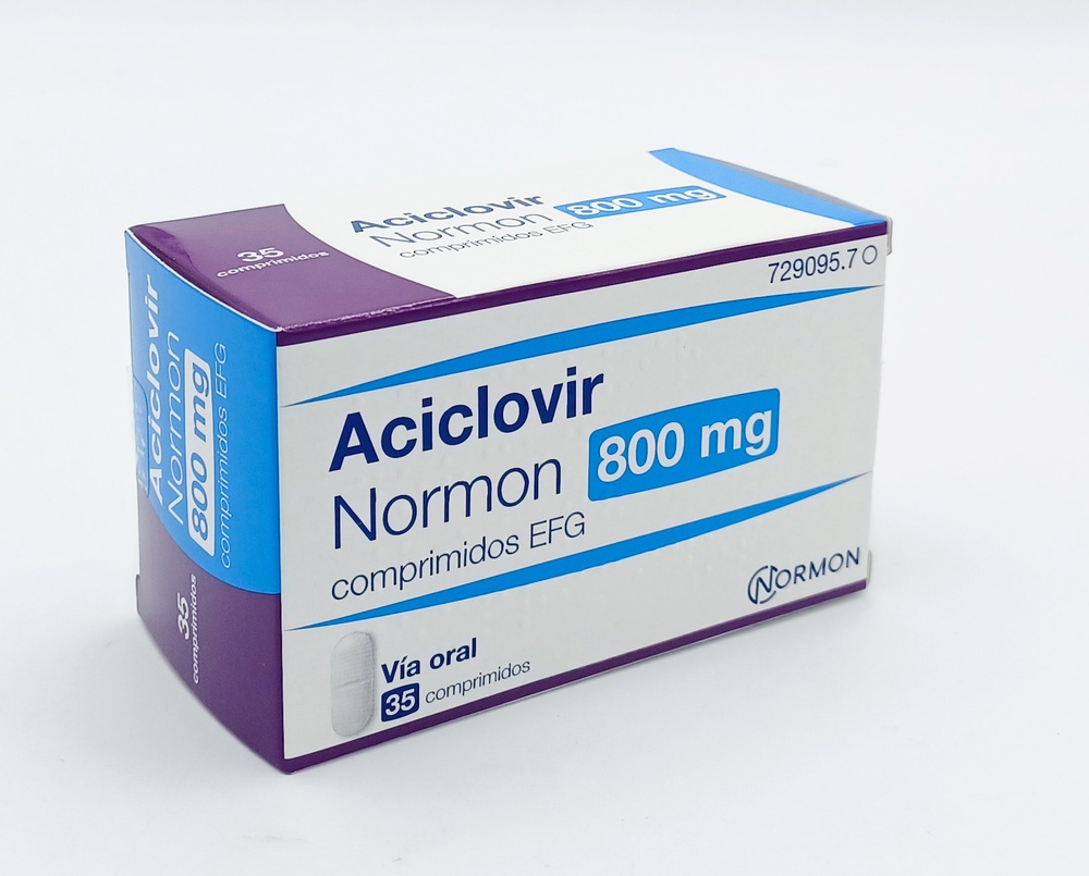 ACICLOVIR NORMON 800 mg COMPRIMIDOS