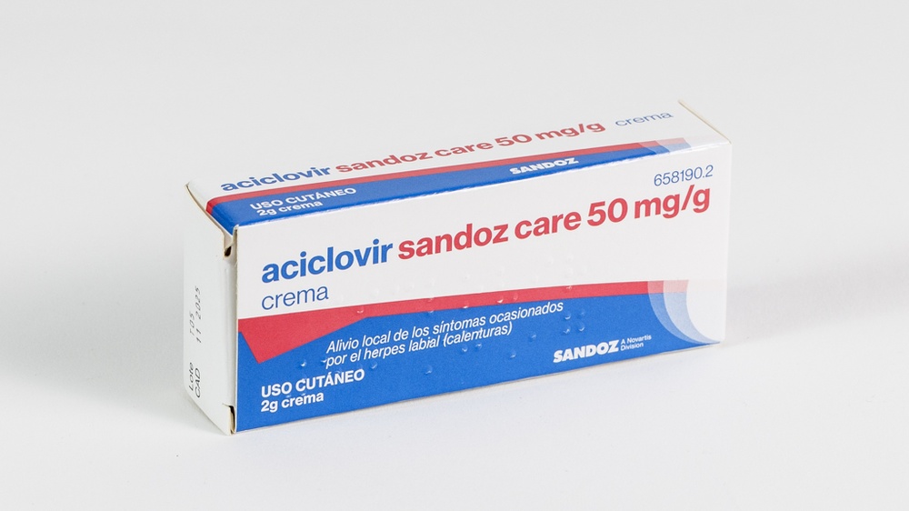 ACICLOVIR SANDOZ CARE 50 mg/g CREME
