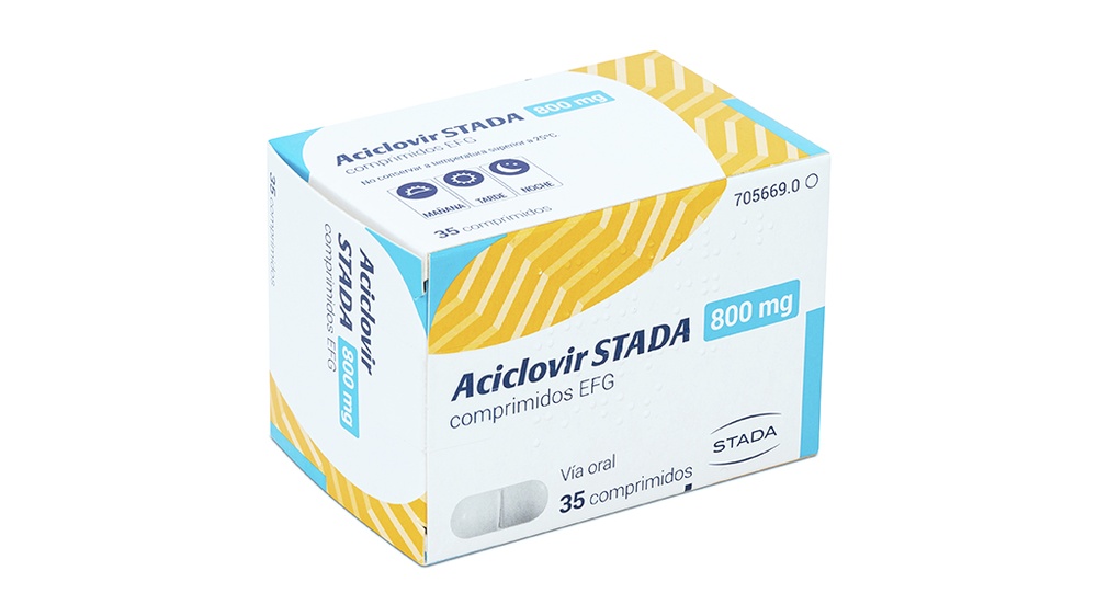 ACICLOVIR STADA 800 mg COMPRIMIDOS