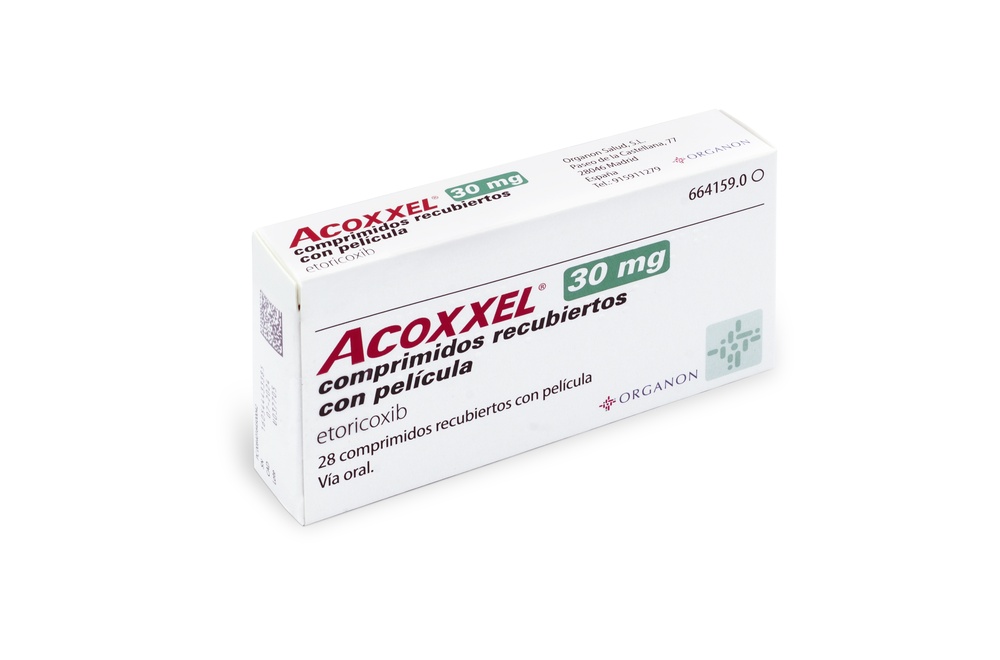 ACOXXEL 30 mg COMPRIMIDOS REVESTIDOS POR PELÍCULA