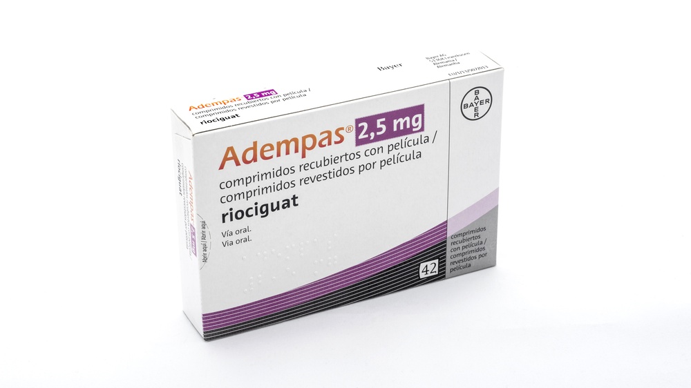 ADEMPAS 2,5 mg comprimidos revestidos por película