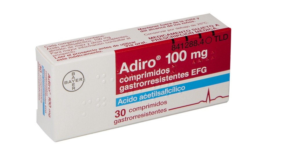 ADIRO 100 mg COMPRIMIDOS GASTRO-RESISTENTES