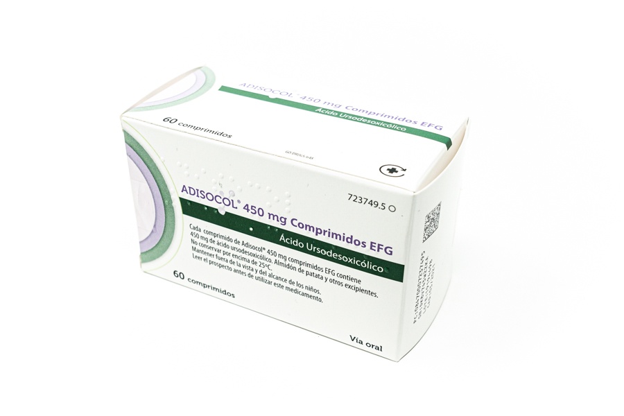ADISOCOL 450 mg COMPRIMIDOS