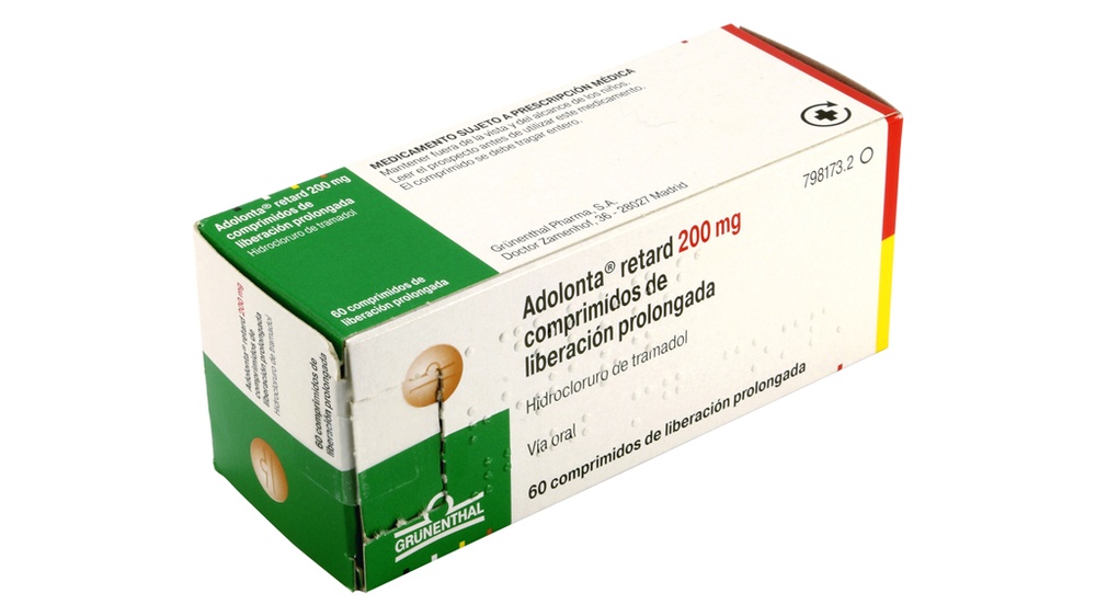 ADOLONTA RETARD 200 mg COMPRIMIDOS DE LIBERTAÇÃO PROLONGADA