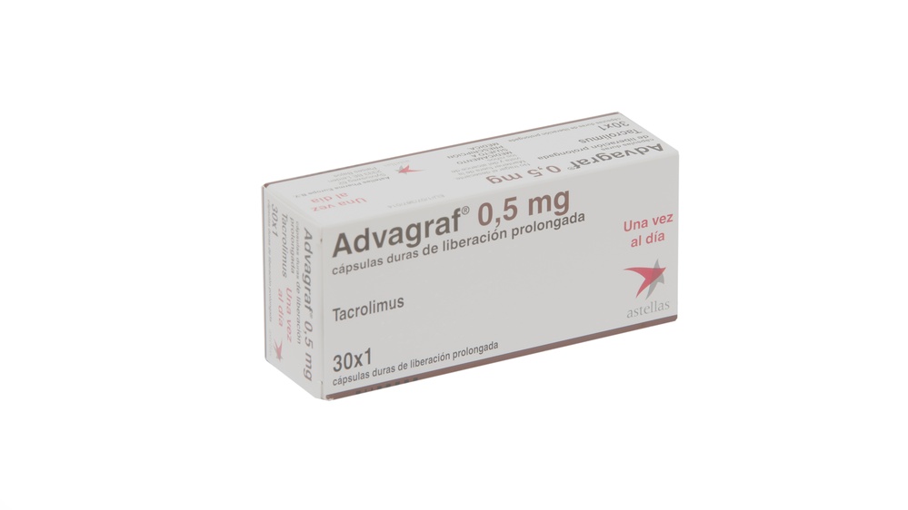 ADVAGRAF 0,5 mg CÁPSULAS DURAS DE LIBERTAÇÃO PROLONGADA