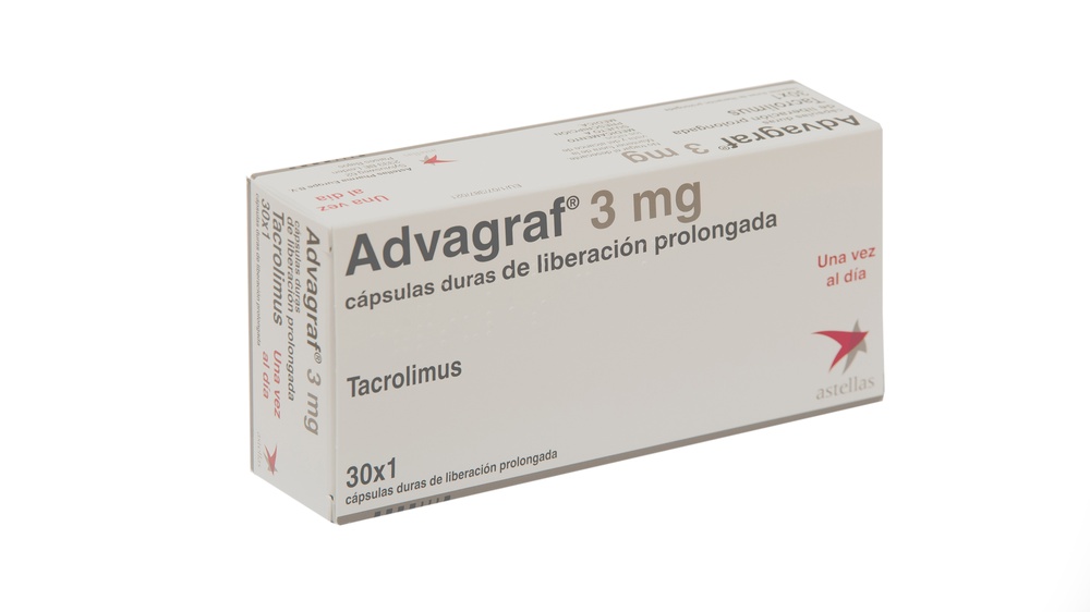 ADVAGRAF 3 mg CÁPSULAS DURAS DE LIBERTAÇÃO PROLONGADA