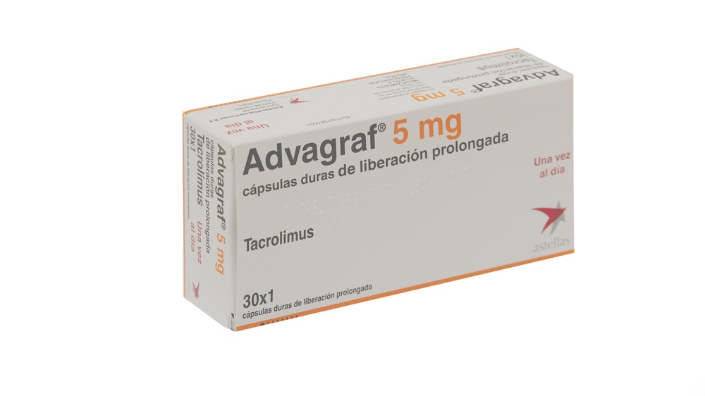 ADVAGRAF 5 mg CÁPSULAS DURAS DE LIBERTAÇÃO PROLONGADA