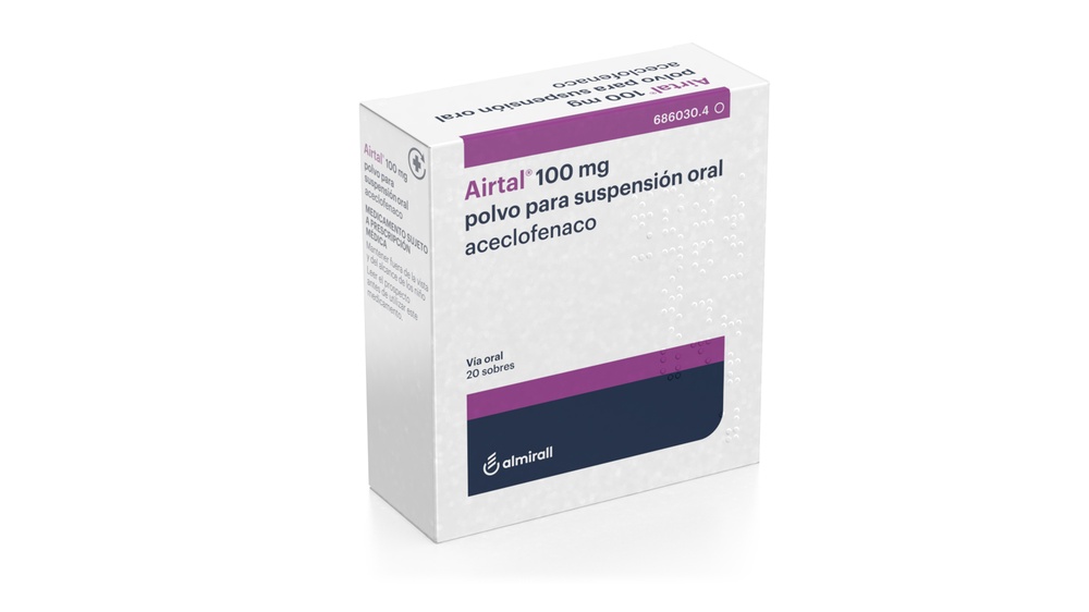 AIRTAL 100 mg PÓ PARA SUSPENSÃO ORAL