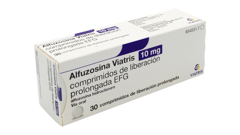 ALFUZOSINA VIATRIS 10 mg COMPRIMIDOS DE LIBERTAÇÃO PROLONGADA