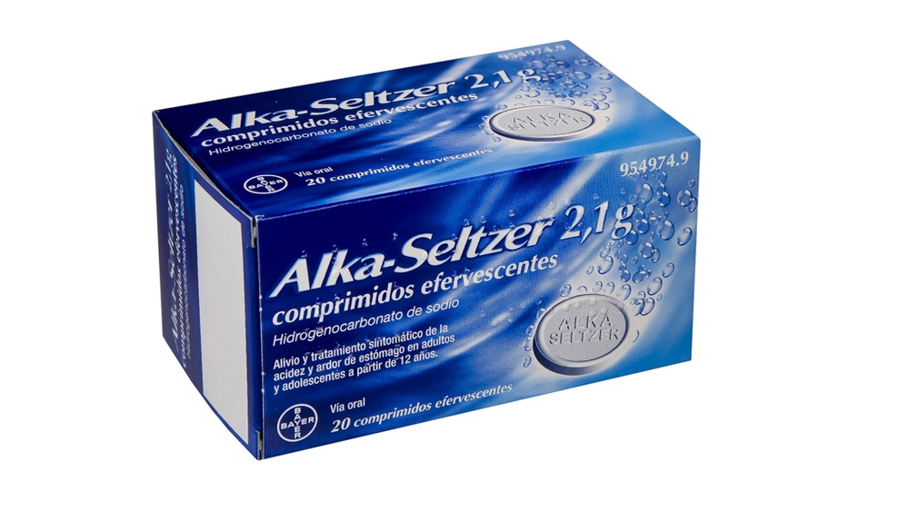 ALKA-SELTZER 2,1 g COMPRIMIDOS EFERVESCENTES