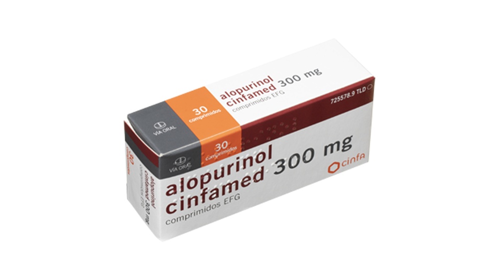 ALOPURINOL CINFAMED 300 mg COMPRIMIDOS