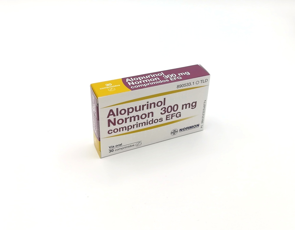 ALOPURINOL NORMON 300 mg COMPRIMIDOS