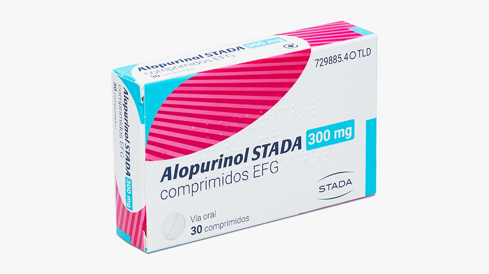 ALOPURINOL STADA 300 mg COMPRIMIDOS
