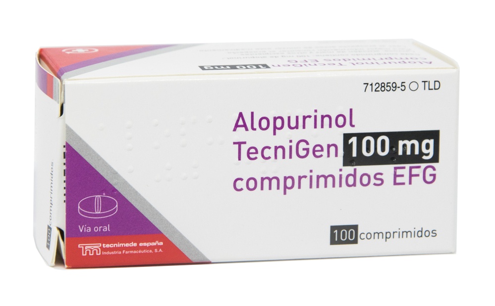 ALOPURINOL TECNIGEN 100 mg COMPRIMIDOS