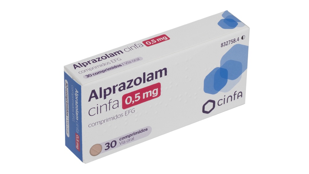 ALPRAZOLAM CINFA 0,5 mg COMPRIMIDOS