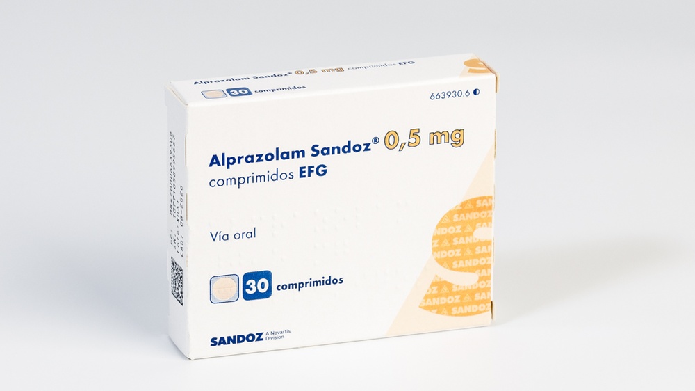 ALPRAZOLAM SANDOZ 0,50 mg COMPRIMIDOS