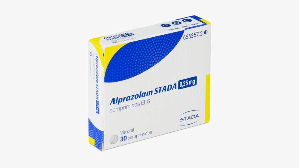 ALPRAZOLAM STADA 0,25 mg COMPRIMIDOS