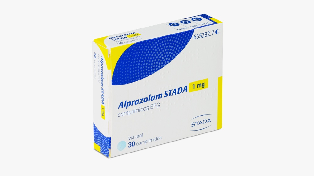 ALPRAZOLAM STADA 1 mg COMPRIMIDOS
