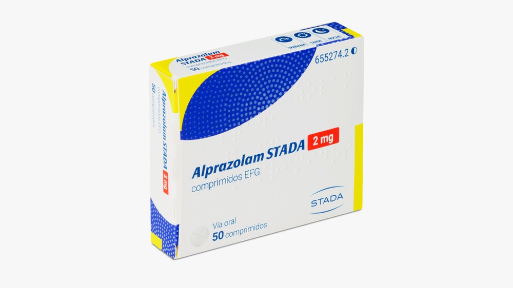 ALPRAZOLAM STADA 2 mg COMPRIMIDOS