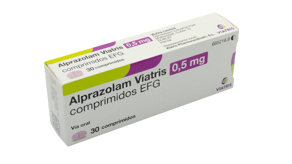 ALPRAZOLAM VIATRIS 0,5 mg COMPRIMIDOS