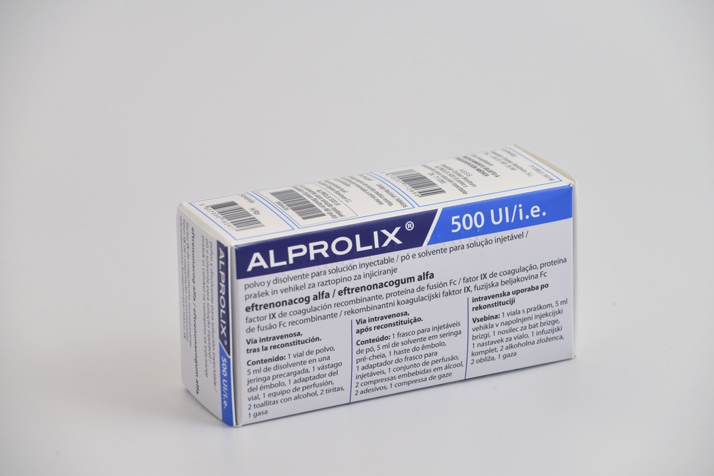 ALPROLIX 500 UI PÓ E SOLVENTE PARA SOLUÇÃO INJETÁVEL