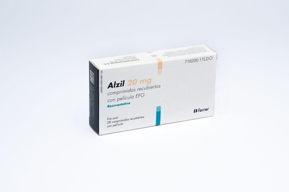 ALZIL 20 mg COMPRIMIDOS REVESTIDOS POR PELÍCULA