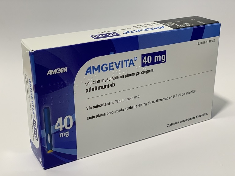 AMGEVITA 40 mg SOLUÇÃO INJETÁVEL EM CANETA PREENCHIDA