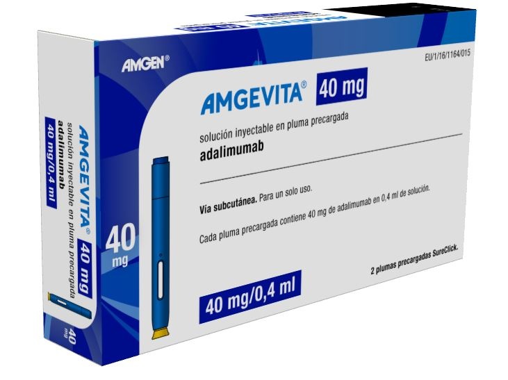AMGEVITA 40 mg SOLUÇÃO INJETÁVEL EM CANETA PREENCHIDA