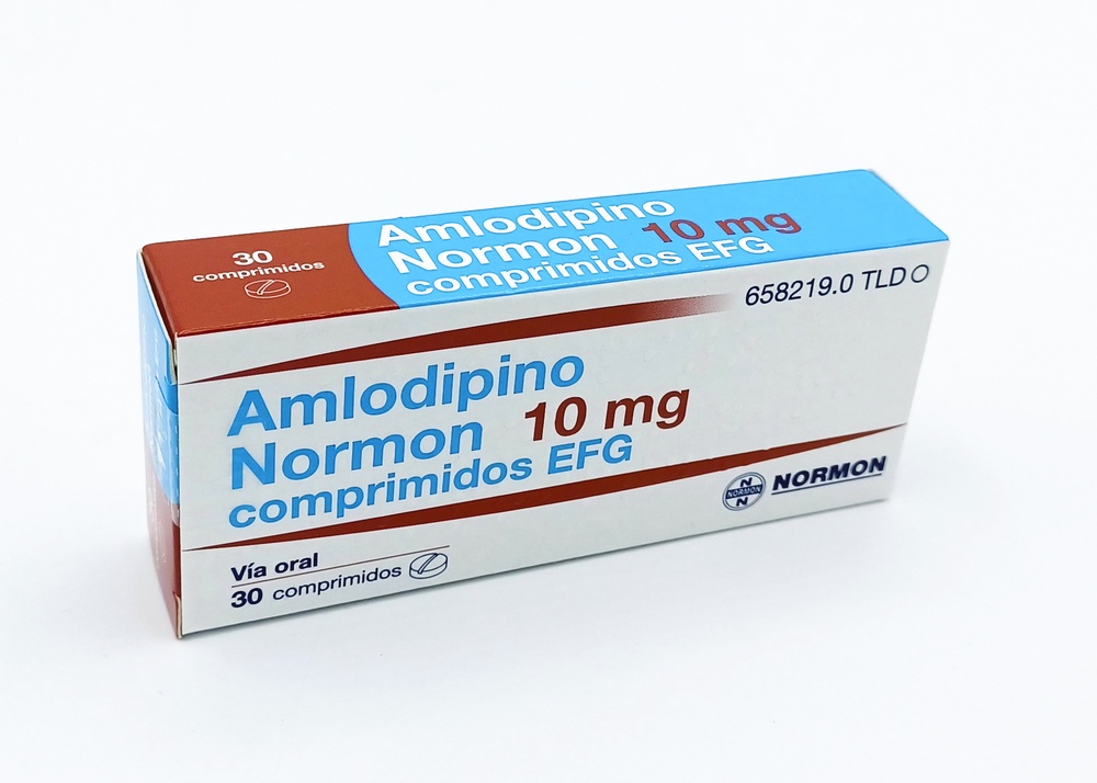 AMLODIPINO NORMON 10 mg COMPRIMIDOS