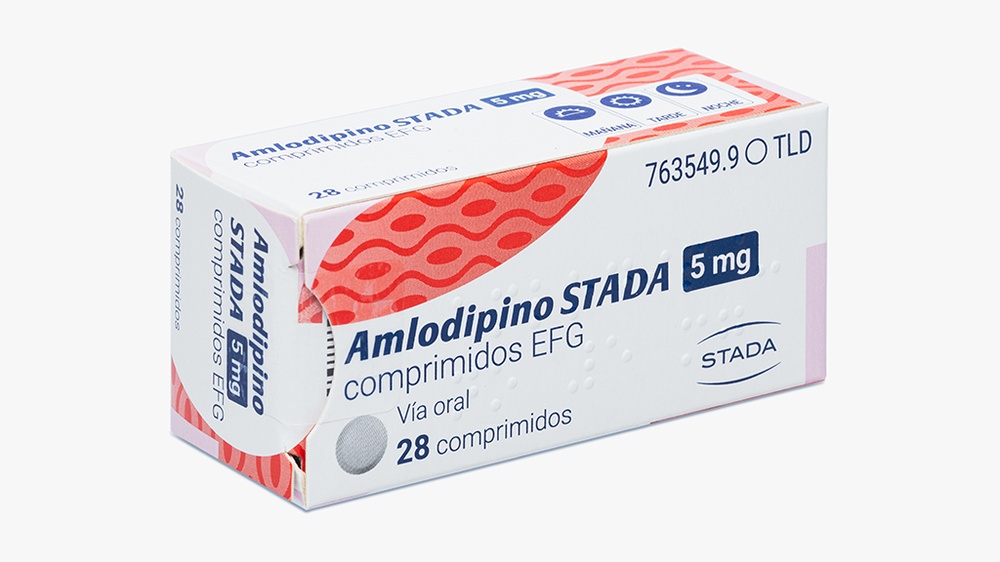 AMLODIPINO STADA 5 mg COMPRIMIDOS