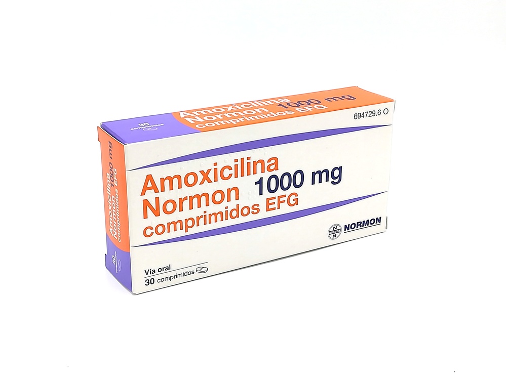 AMOXICILINA NORMON 1000 mg COMPRIMIDOS