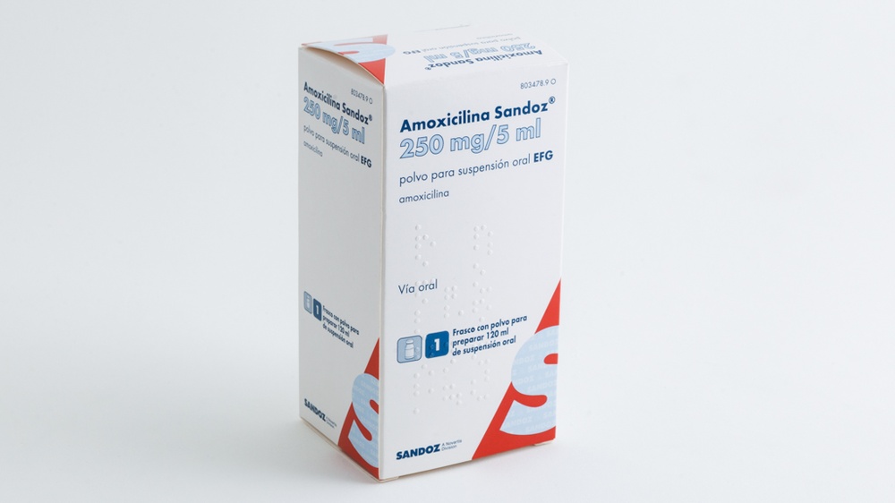 AMOXICILINA SANDOZ 250 mg/5 ml PÓ PARA SUSPENSÃO ORAL