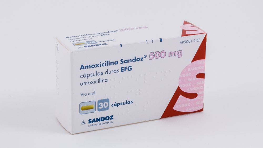 AMOXICILINA SANDOZ 500 mg CÁPSULAS DURAS