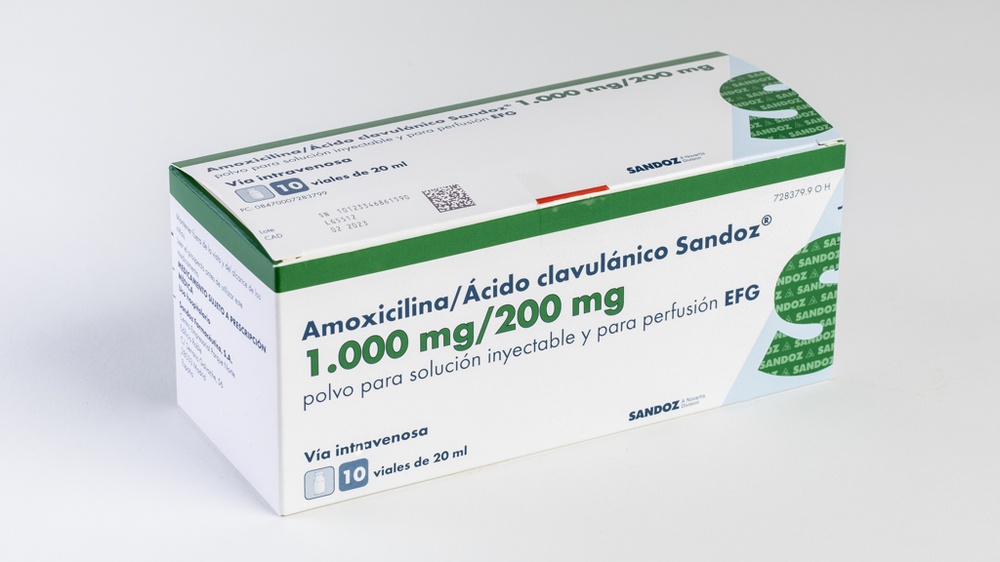 AMOXICILINA/ÁCIDO CLAVULÂNICO SANDOZ 1000 mg/200 mg PÓ PARA SOLUÇÃO INJETÁVEL E PARA PERFUSÃO
