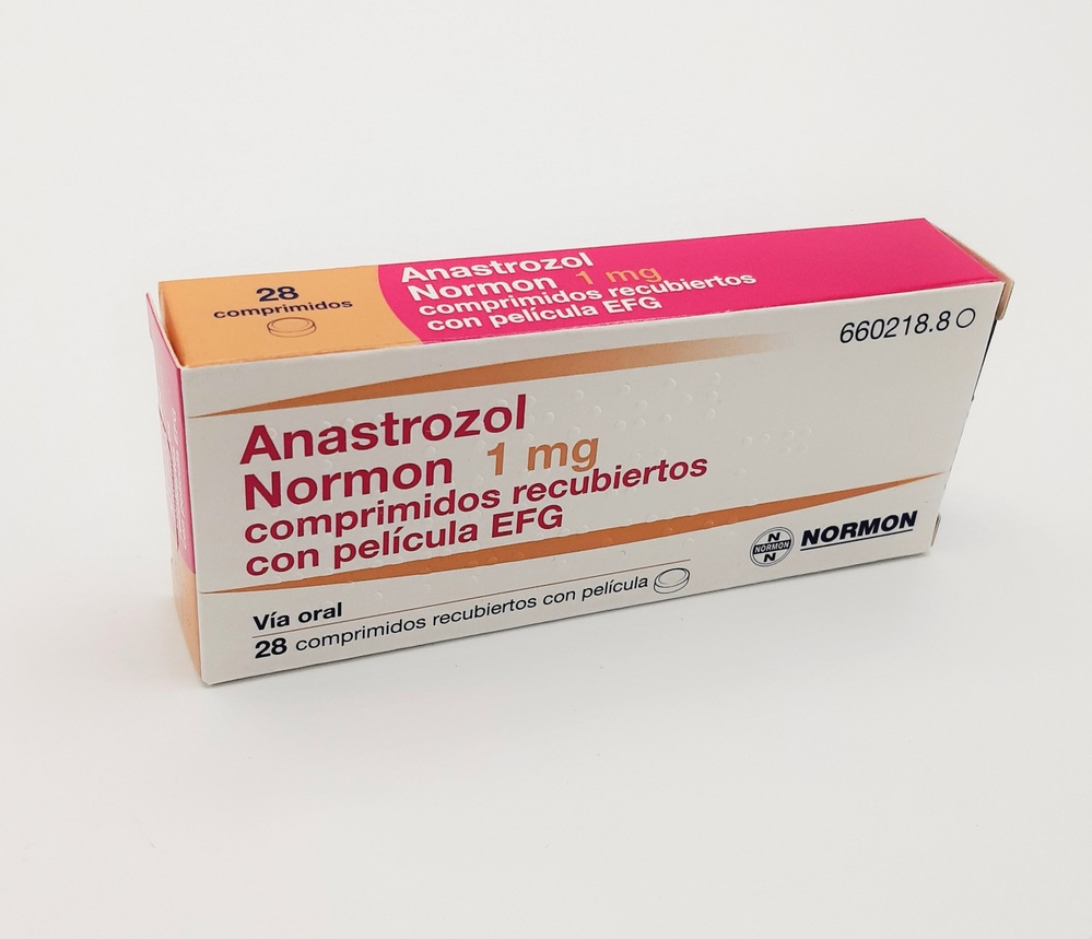 ANASTROZOL NORMON 1 mg COMPRIMIDOS REVESTIDOS POR PELÍCULA