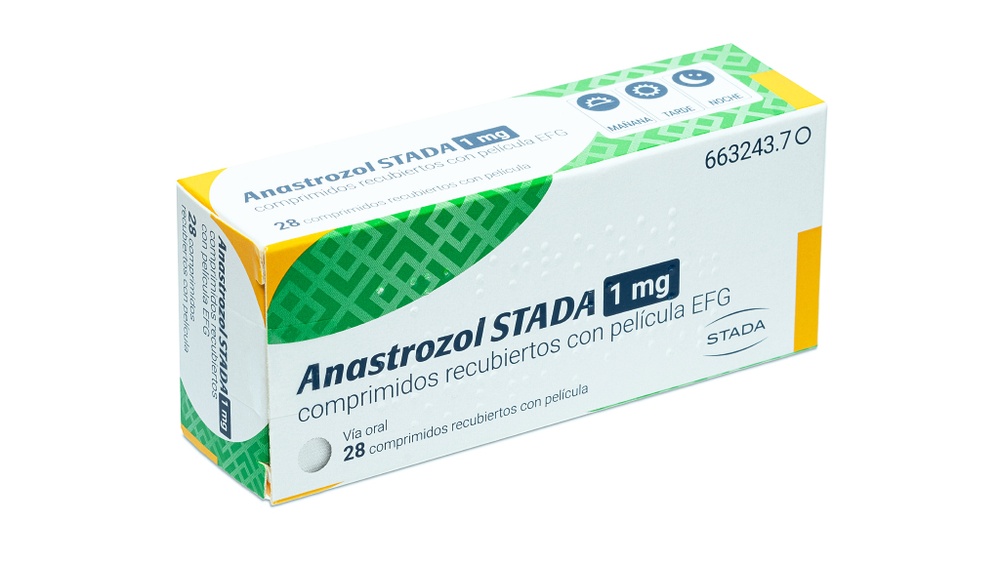 ANASTROZOL STADA 1 mg COMPRIMIDOS REVESTIDOS POR PELÍCULA