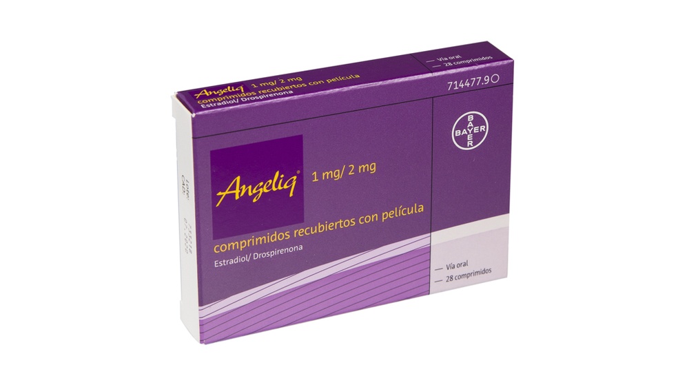 ANGELIQ 1 mg/2 mg COMPRIMIDOS REVESTIDOS POR PELÍCULA