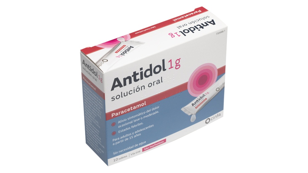ANTIDOL 1 G SOLUÇÃO ORAL