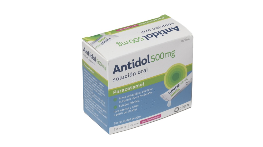 ANTIDOL 500 MG SOLUÇÃO ORAL