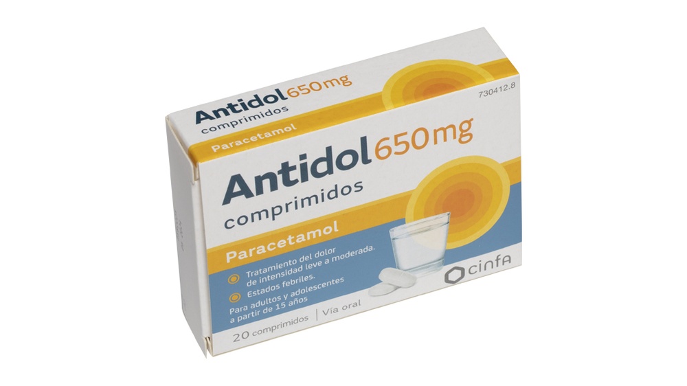 ANTIDOL 650 mg COMPRIMIDOS