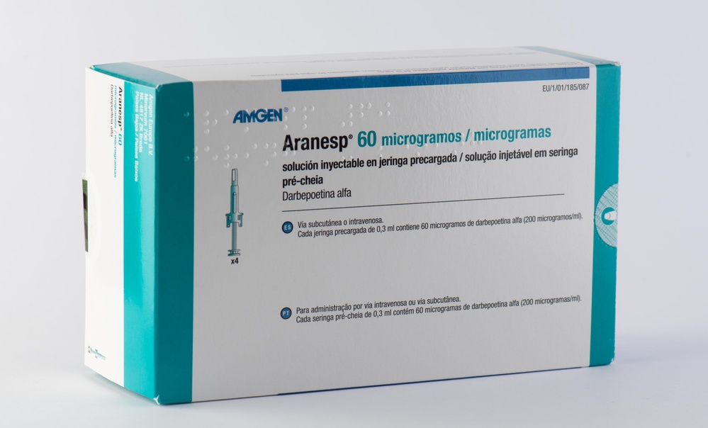 ARANESP 60 microgramas SOLUÇÃO INJETÁVEL EM SERINGA PREENCHIDA