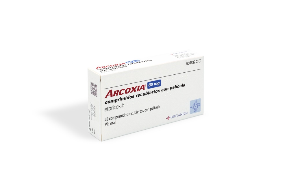 ARCOXIA 60 mg COMPRIMIDOS REVESTIDOS POR PELÍCULA