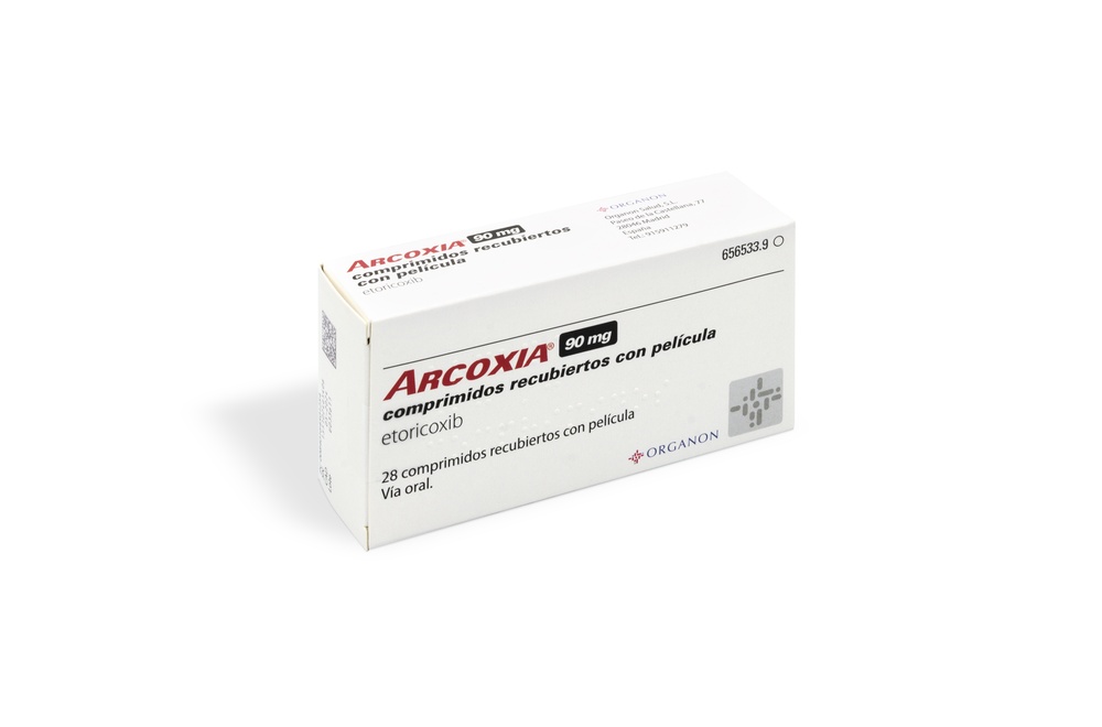 ARCOXIA 90 mg COMPRIMIDOS REVESTIDOS POR PELÍCULA