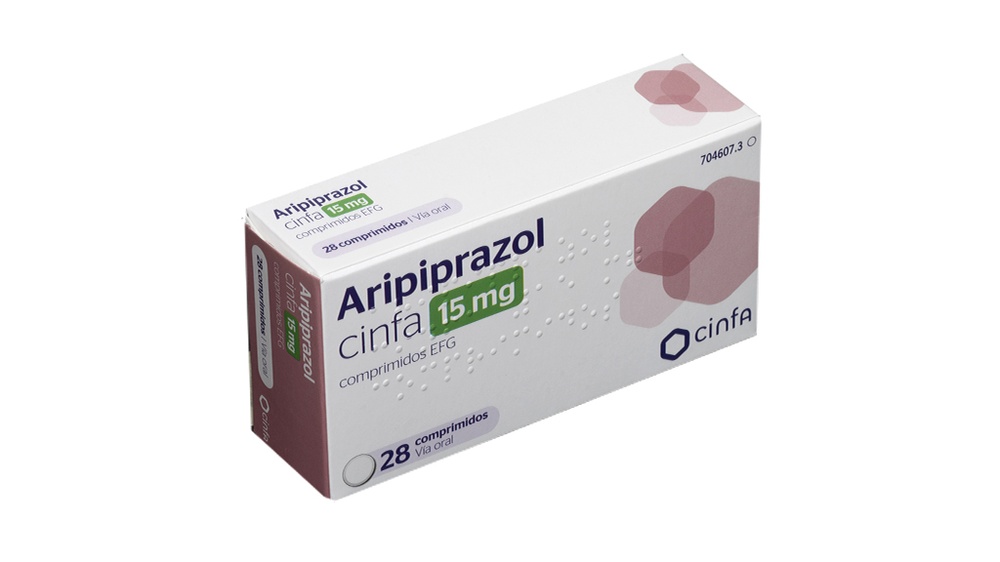 ARIPIPRAZOL CINFA 15 mg COMPRIMIDOS
